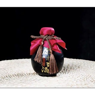 bình đựng rượu hoa đào