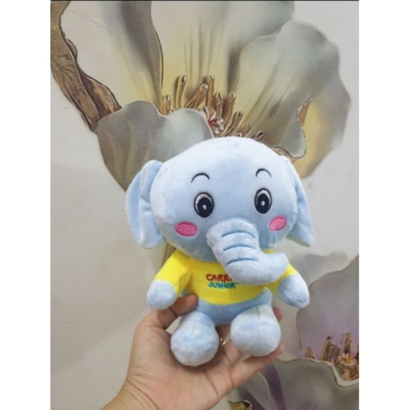 Voi bông đáng yêu cho bé 17cm x 15cm