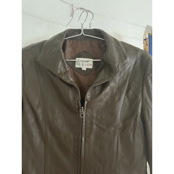 ÁO KHOÁC DA THẬT THƯƠNG HIỆU C.R.O.C.O.D.I.E THANH LÝ CÁ NHÂN SIÊU RẺ