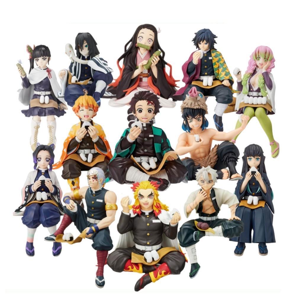 Mô hình Thanh gươm diệt quỷ Các Trụ Cột Thợ Săn Quỷ Giyuu Kyoujurou Shinobu..figure  Kimetsu No Yaiba