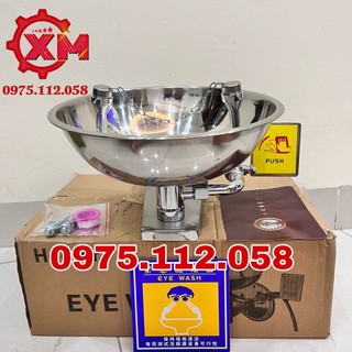 Bồn rửa mắt khẩn cấp gắn tường loại cao cấp