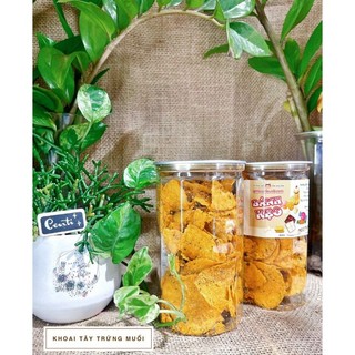 Khoai tây lát lắc trứng muối hũ 150g