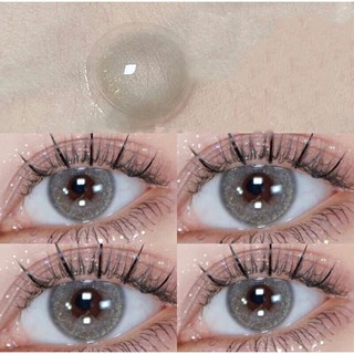 Lens nội địa trung xám tây ánh nhũ