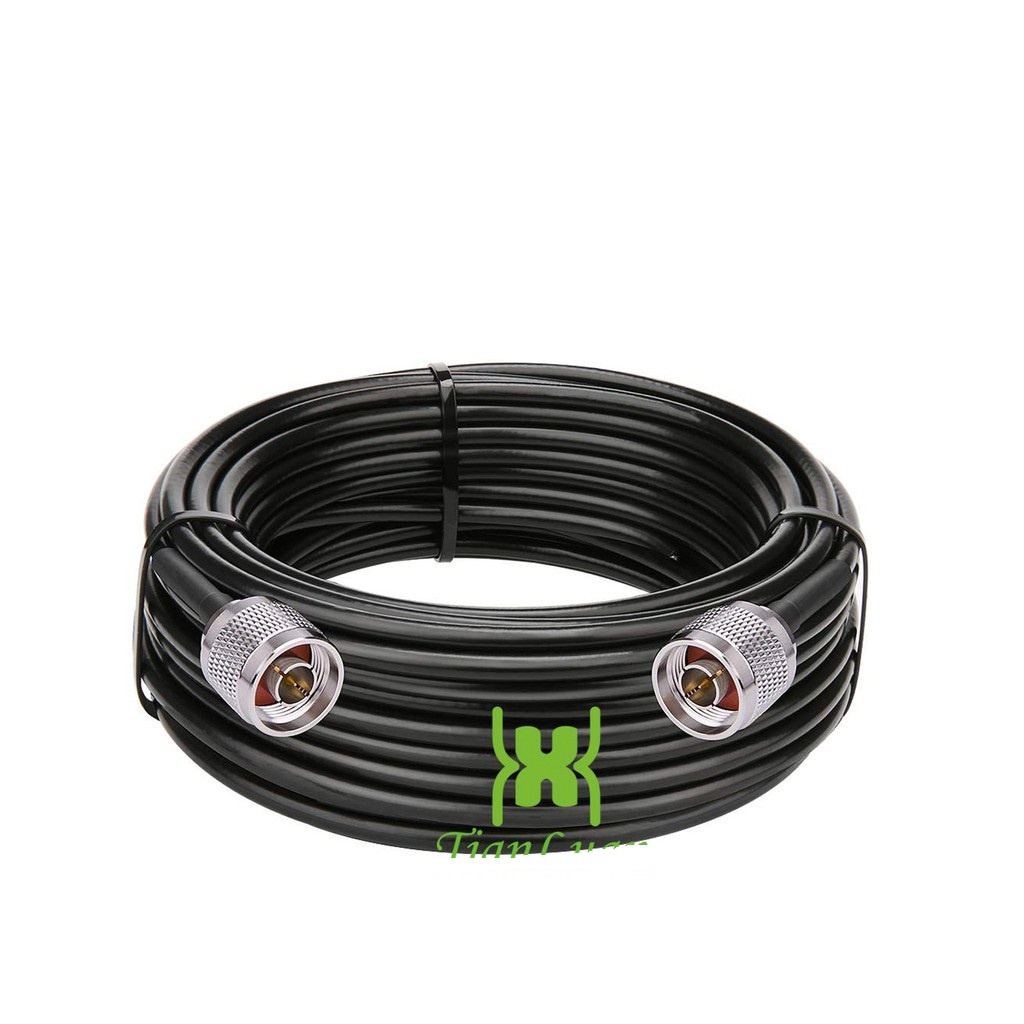 Dây Cáp Đồng Trục 20met 30met 75-5 RG6 Kèm 2 Đầu Jack đã nối sẵn Sử Dụng Cho Bộ Kích Sóng 4g