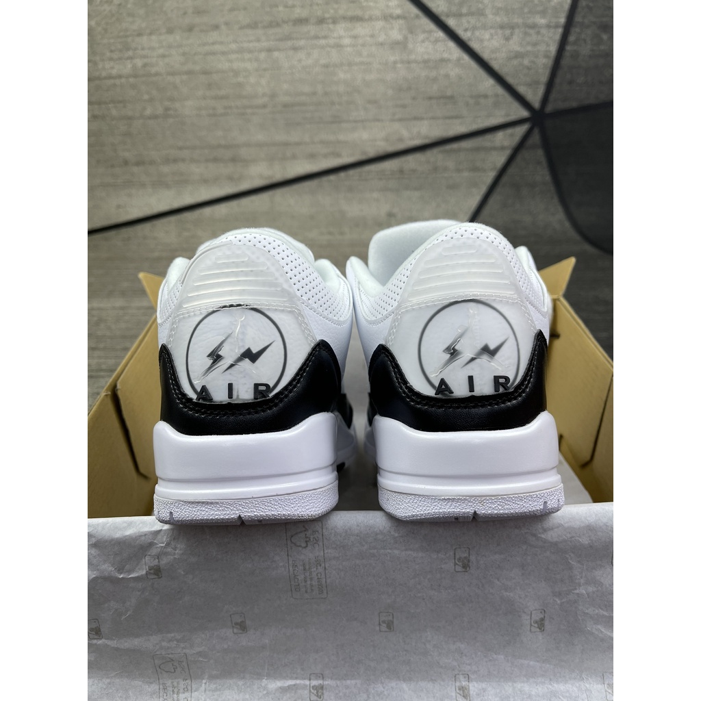 Giày Jordan 3 bản cao cấp trắng custom siêu đẹp