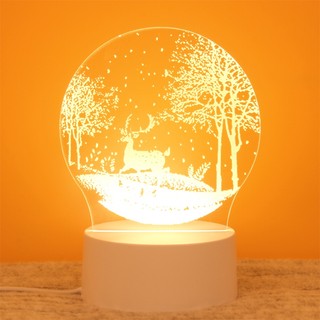 Đèn Ngủ 3D Cảm Ứng Siêu Cute Hình Thú, Phù Hợp Trang Trí Phòng Ngủ, Bàn Học