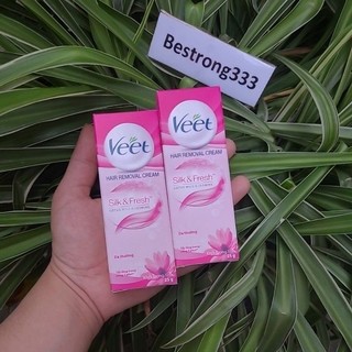 Kem tẩy lông veet silk & fresh cho da thường 25g