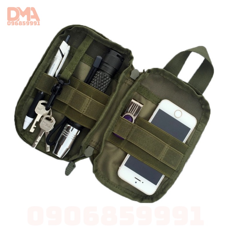 Túi Molle chiến thuật,túi đựng phụ kiện dã ngoại EDC (JD-020)