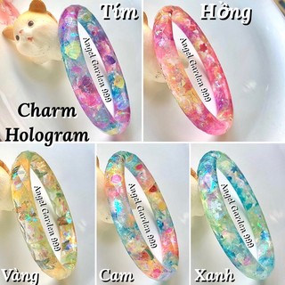 Vòng Tay Hologram Cầu Vồng Lấp Lánh Trong Suốt pastel m TRÁI CÂY DƯA HẤU CHANH CAM  NGÂN HÀ ĐỘC QUYỀN SIÊU ĐẸP DỄ THƯƠNG