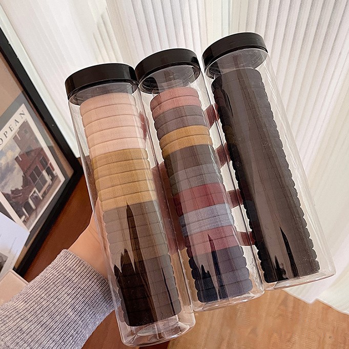 Bộ Dây Buộc Tóc Co Giãn Tốt Thời Trang Cho Nữ