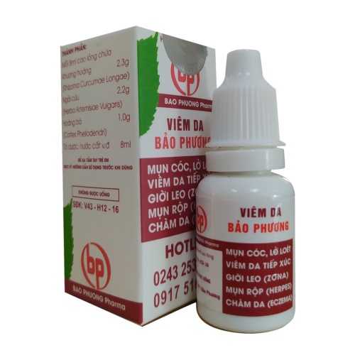 Viêm da Bảo Phương 1 lọ 8ml d