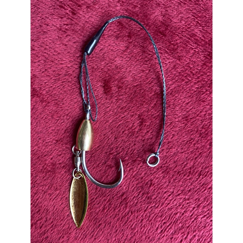 Lưỡi Nhái Treo Có Thìa Thủ Công Chất Liệu Thép 1,8 Li Không Gỉ Siêu Sắc Bén