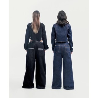 SET DENIM XANH VÀ ĐEN