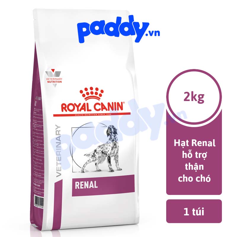 [2kg] Hạt Royal Canin Renal Dog Hỗ Trợ Chức Năng Thận Cho Chó