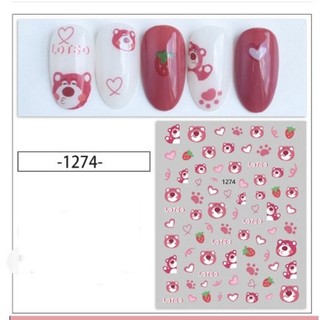 Sticker trang trí nail 1274