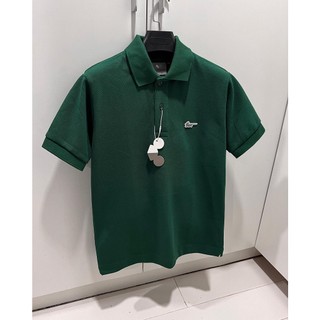 POLO RACING xanh lá - ÁO POLO mouse vải dày CHUỘT TRẮNG
