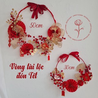 Vòng tài lộc đón tết - size 30cm