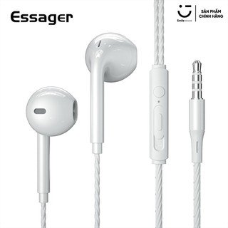  Tai Nghe Có Dây Essager Tích Hợp Mic Hỗ Trợ Tất Cả Các Thiết Bị IOS Android Có Jack Cắm 3.5mm 