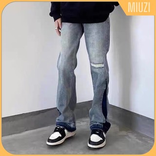 Quần jean nam ống đứng phong cách trẻ trung cá tính,Quần jean nam Miuzi DT117