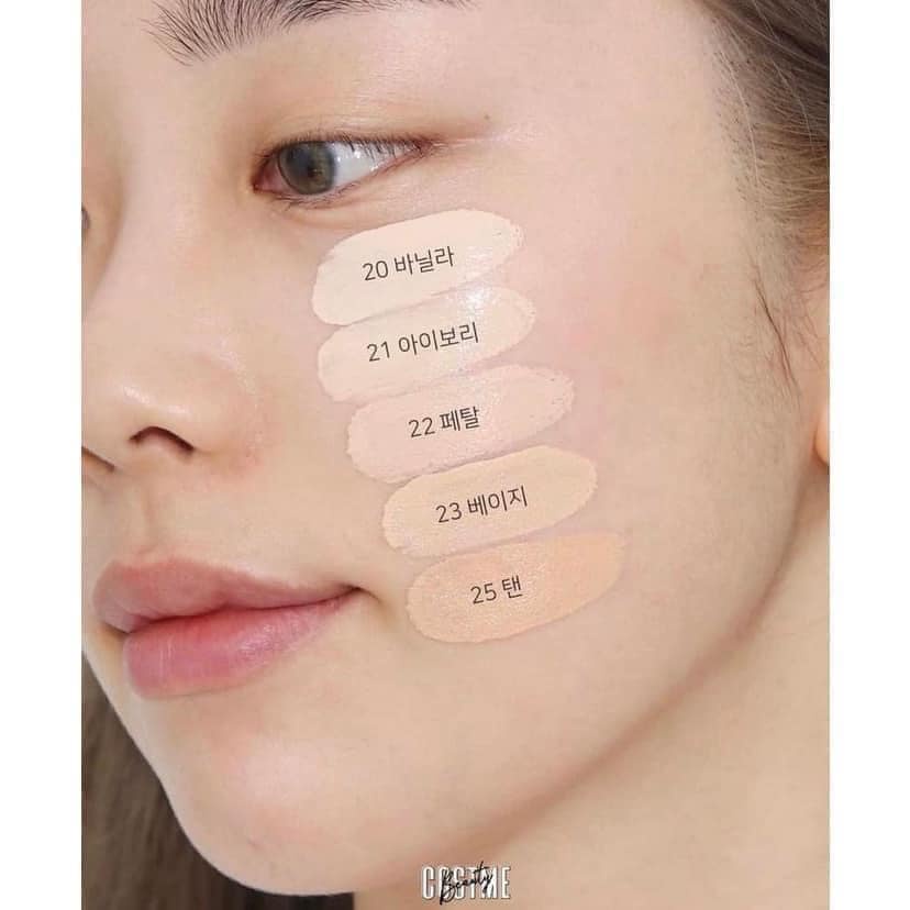 Phấn nước Espoir Pro Tailor Be Glow Cushion SPF42 PA+++ set gồm 1 hộp + kèm 1 lõi