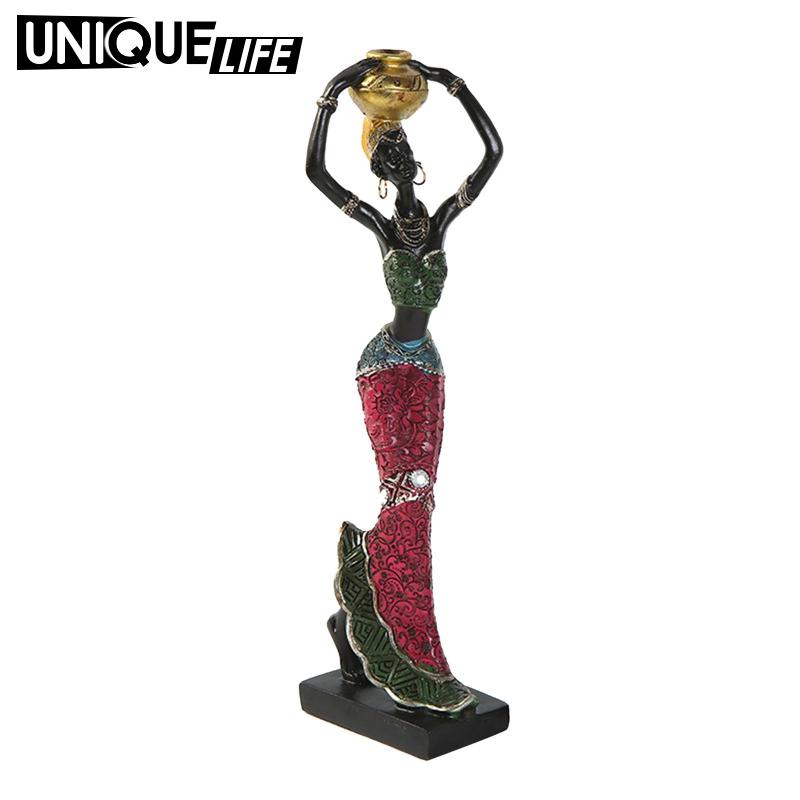 Mô Hình Tượng Bộ Lạc Nữ Màu Vàng Phong Cách Vintage Yoyoyo01