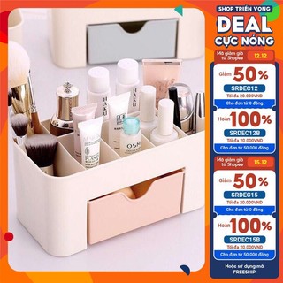 Kệ Mỹ Phẩm Nhựa Mini, Kệ Đựng Đồ Trang Điểm Nhiều Ngăn Đa Năng Chất Liệu Nhựa PP Cao Cấp, Size 22x11x10 [SIÊU RẺ]