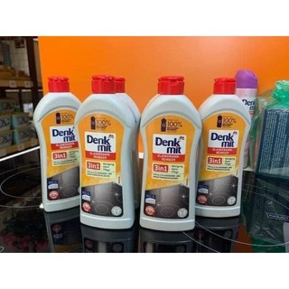 Dung dịch vệ sinh mặt kính bếp từ,bếp hồng ngoại Denkmit 3in1- chai 300ml