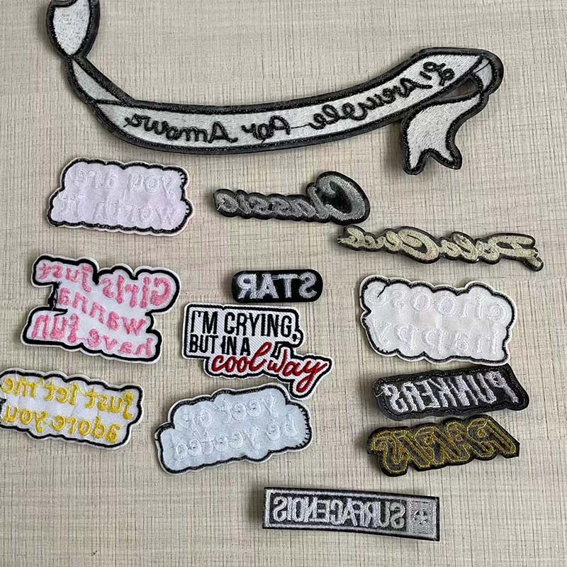 Sticker Ủi Thêu Chữ You Are Worth It