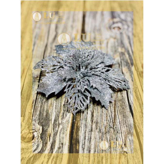 Hoa Trạng nguyên kép  nhũ kim , làm oản tài lộc , kép lớn, trang trí giỏ hoa quà | LU