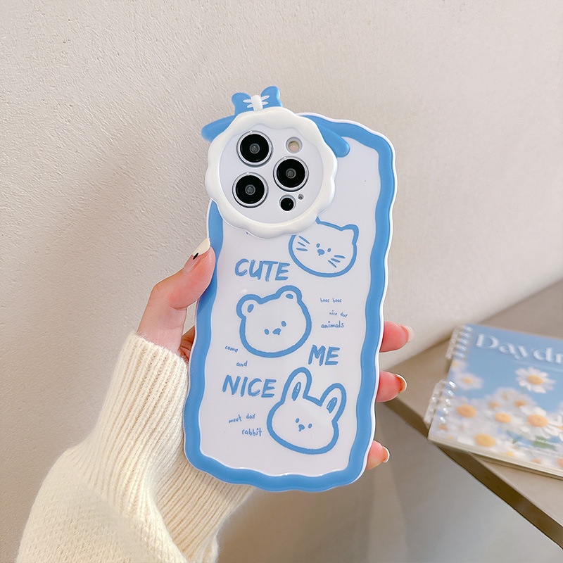 Ốp Điện Thoại Hình Ba Chú Cừu Nhỏ Dễ Thương Cho iphone7 / 7plus / 8 / 8plus / x / xs / 11 / 12 / 13 / 14 / pro / max / plus / promax