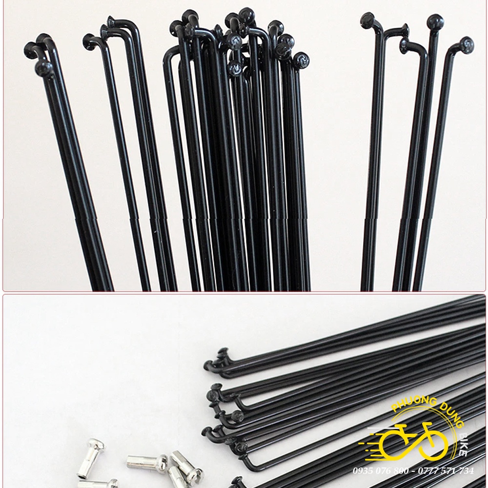 Tăm tròn nan hoa xe đạp không rỉ  - 1 Cây