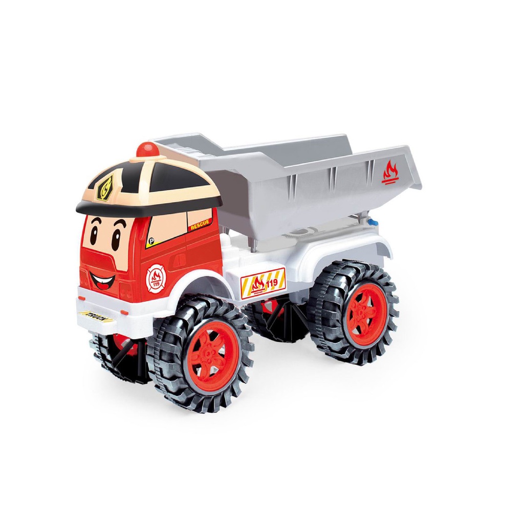 Đồ chơi MÁY XÚC poli cho bé siêu to, có thể dễ dàng điều chỉnh cần múc và di chuyển TKMB68