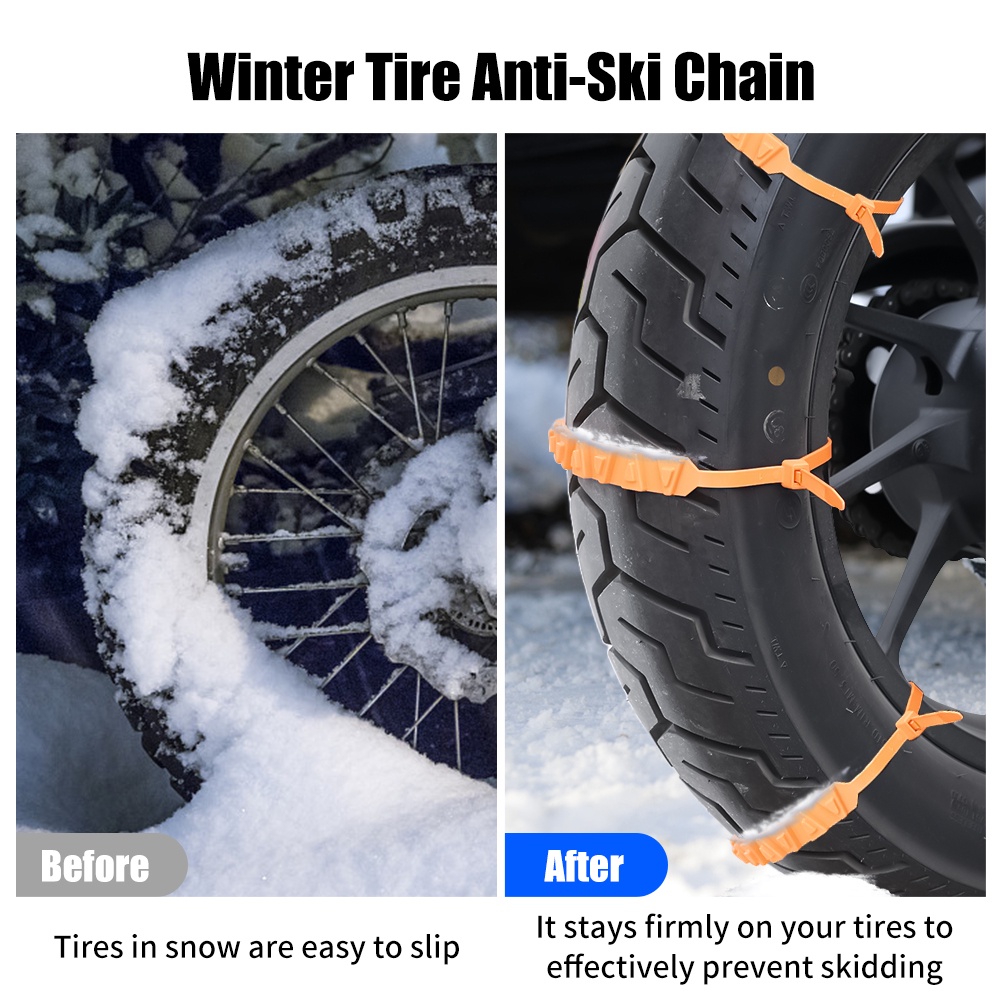 Cuộn Dây Dán Viền Bánh Xe Hơi Khẩn Cấp Chống Trượt Chống Tuyết Mùa Đông