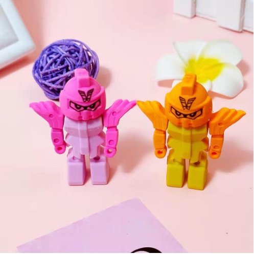 Tẩy Bút Chì Với Tạo Hình Robot Độc Đáo Cho Bé - Tẩy Bút Chì Học Sinh