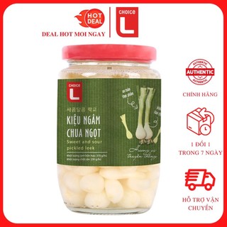 Kiệu Ngâm Chua Ngọt Choice L Hũ 370G