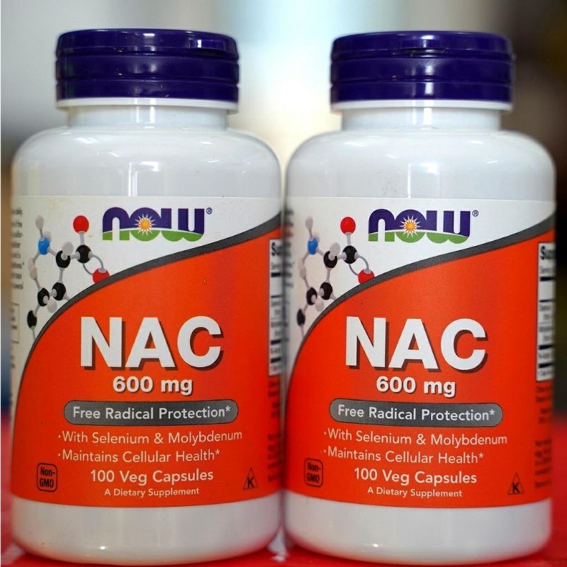 Viên giải độc gan, trắng da Nac 600mg- 1000mg