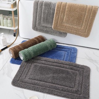 Thảm lau chân 1 màu hàng cao cấp nhập khẩu thấm hút cực tốt, chống trơn trượt kích thước 40x60cm