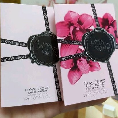 Vial nước hoa Gợi Cảm Hấp Dẫn Bí Ẩn Flower Eau de Parfum Sample test 1,2ml