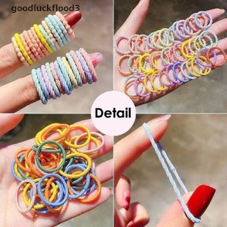 ADP Set 100 Dây Cột Tóc Co Giãn Nhiều Màu Sắc