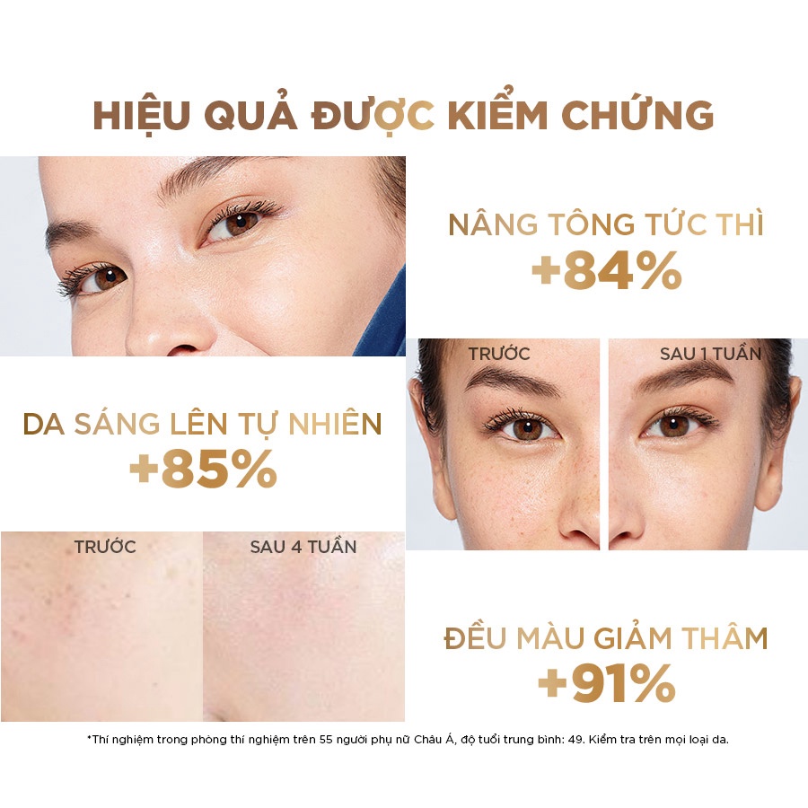 Bộ kem dưỡng chống lão hoá toàn diện & chống nắng L'Oreal Paris