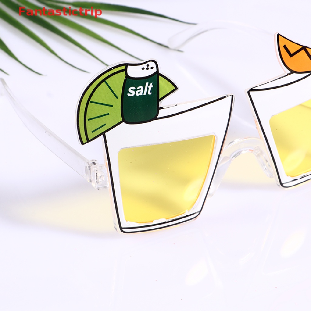 [Fantastictrip] Kính Râm Hình Chim Hồng Hạc Nhiệt Đới Cho Bữa Tiệc Bãi Biển Hawaiian Mới