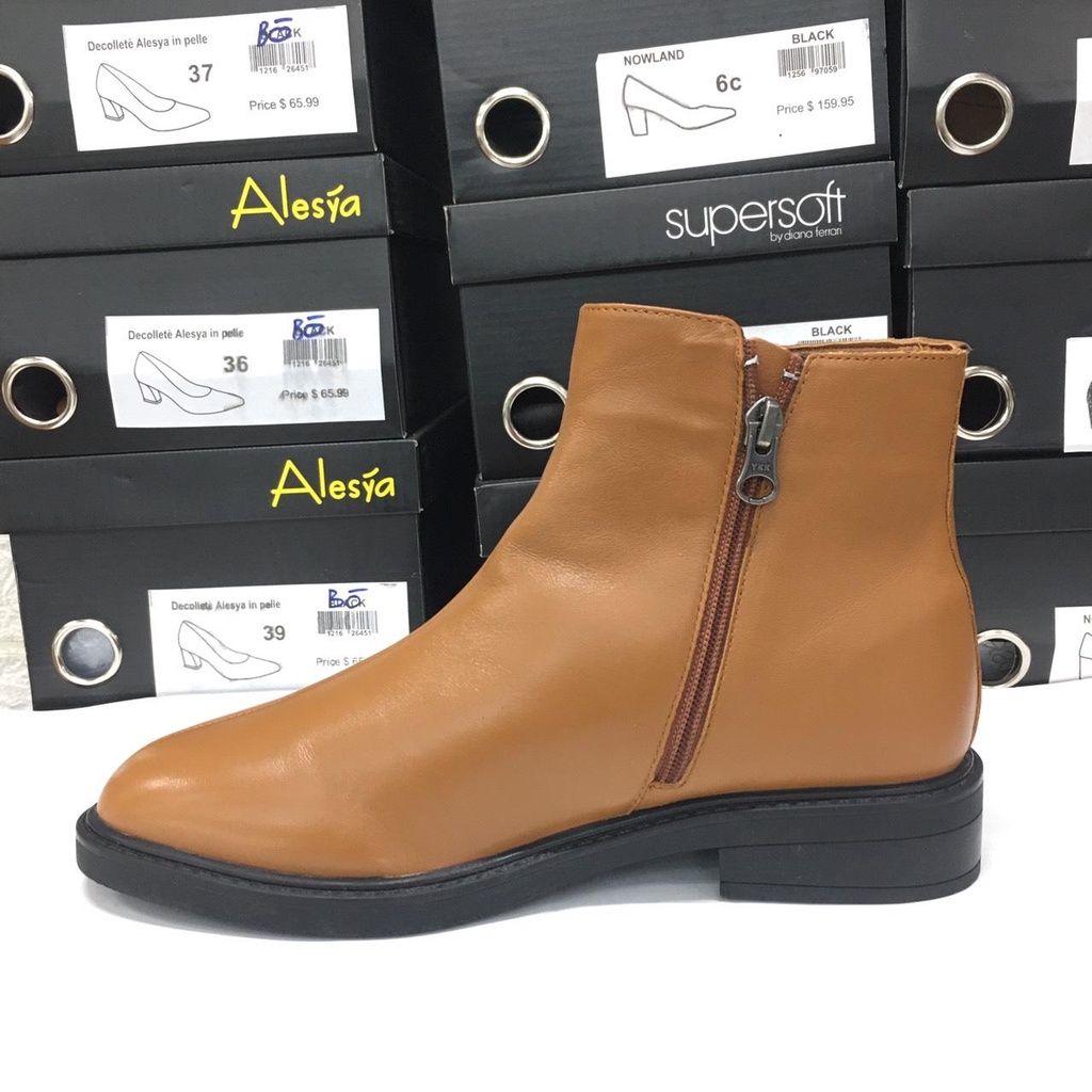 Boot HARPER da khoá kéo 2cm