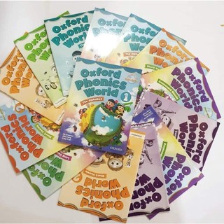 Sách - Oxford Phonics World nhập màu 5 level kèm file audio và video