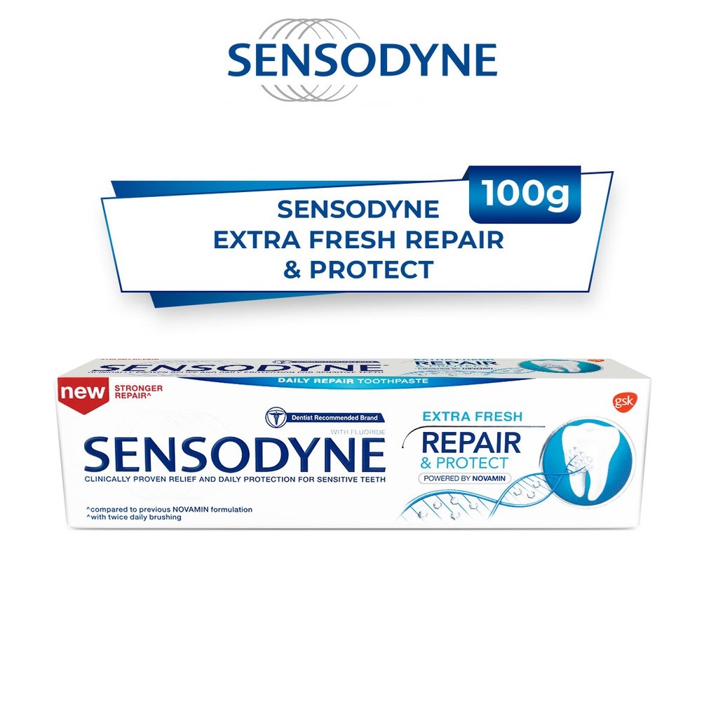 SENSODYNE Repair & Deep Protect WTN - Kem đánh răng giảm ê buốt