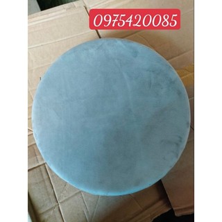 Bọc ghế đôn tròn chất liệu nhung sịn