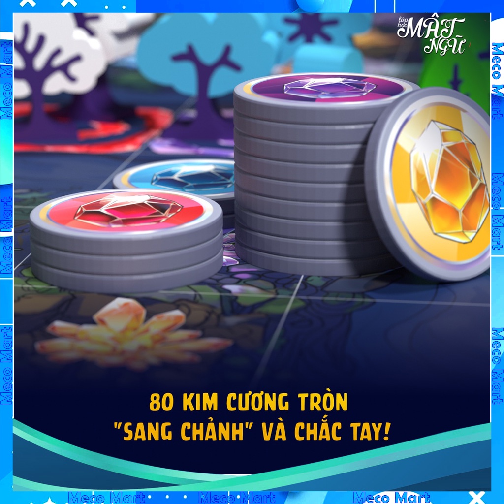 [TẶNG Bọc Bài] KHU RỪNG KIM CƯƠNG, Board Game Lớp Học Mật Ngữ, Bộ Trò Chơi Cực Thú Vị cho Bạn Bè, Đồ Chơi MecoMart