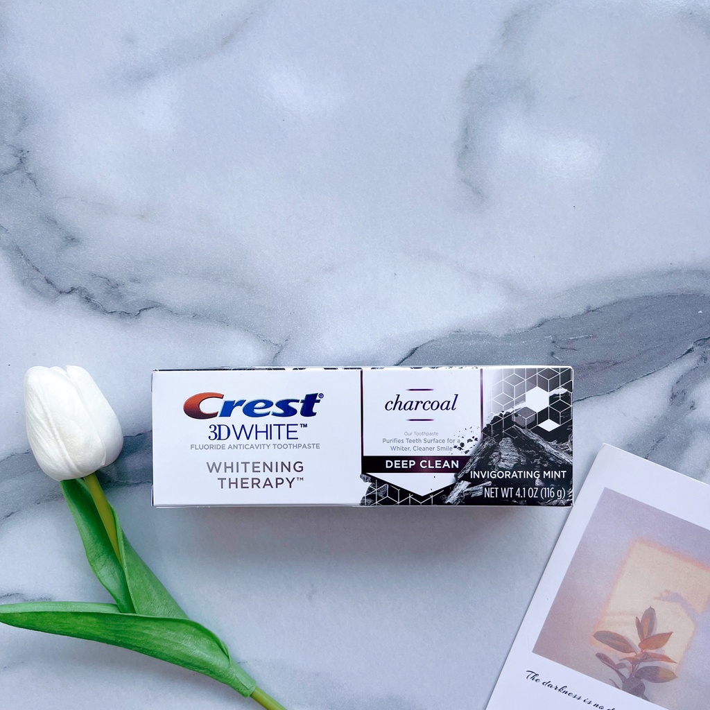 Kem Đánh Răng Crest 3D White làm trắng răng chuyên sâu - Hộp 116gr