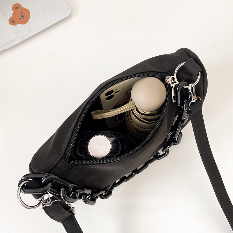 Mischa Túi Đeo Chéo Vai Bằng Nhựa acrylic Màu Trơn Đơn Giản Thời Trang Cá Tính