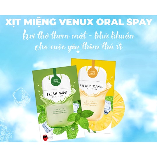 XỊT THƠM MIỆNG VENUX