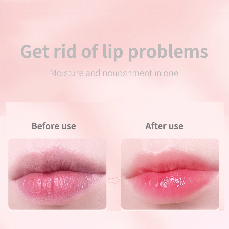 Son Dưỡng Môi Chiết Xuất Đào Dưỡng Ẩm Lâu Trôi Thay Đổi Màu Sắc Theo Nhiệt Độ Hàn Quốc JP5